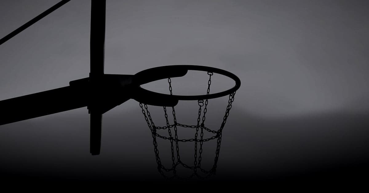cover article - avantages BigCommerce TPE - a black and white photo of a basketball hoop