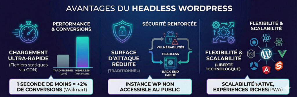 avantages wordpress headless